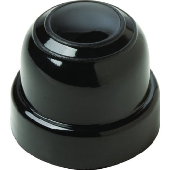 Image for New Solutions Caster Fork Cap 1-1/4" Black Style, Package Of 4 from HD Supply