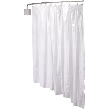 Image for R&b Wire™ Telescoping Wall Mount Medical Privacy Curtain, White Vinyl from HD Supply