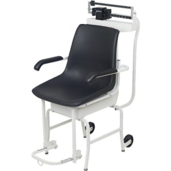 Detecto® Mechanical Chair With Beam Scale, 400 Lb Capacity, Steel Frame
