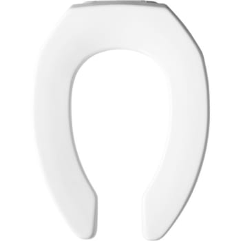 Image for Bemis® Sta-Tite® Elongated Open Front Plastic Toilet Seat (6-Pack) from HD Supply
