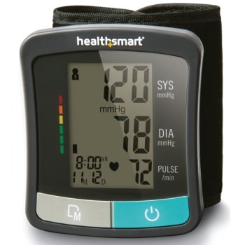 Healthsmart Universal Automatic Wrist Digital Blood Pressure Monitor With LCD Display