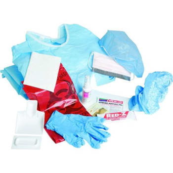 Image for Unimed Biohazard Cleanup Kit, Standard, Complies With OSHA Regulations from HD Supply