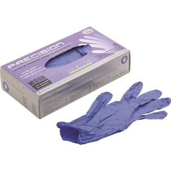 Adenna® Precision®  4 Mil Nitrile Thin Powder-Free Exam Gloves, Large, Pkg Of 100