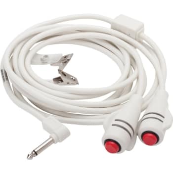Image for Nurse Call Cord Duracall 1/4" Phono Plug 10' Double from HD Supply