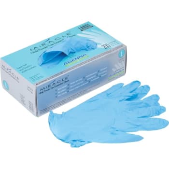 Image for Adenna® Miracle® Nitrile Powder-Free Exam Gloves Medium Box Of 200 from HD Supply