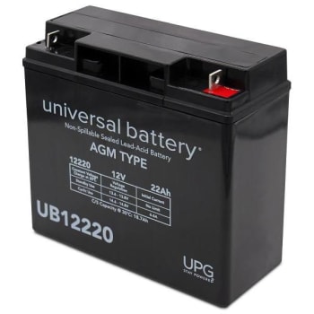 Universal Power Group® 12v 20ah Lead Acid Wet Lifter Battery