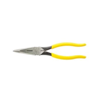 Klein Tools® 8'' Heavy-Duty Long-Nose Side-Cutting Pliers