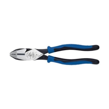 Image for Klein Tools® 9 in. Journeyman Side-Cutting Crimping Pliers (Blue/Black) from HD Supply