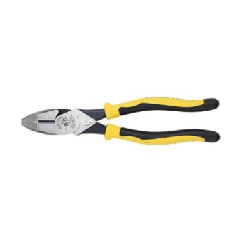 Image for Klein Tools® 9 in. Journeyman Side-Cutting Crimping Pliers (Yellow/Black) from HD Supply