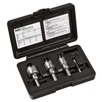 Image for Klein Tools® 4-Piece Carbide Hole Cutter Set from HD Supply