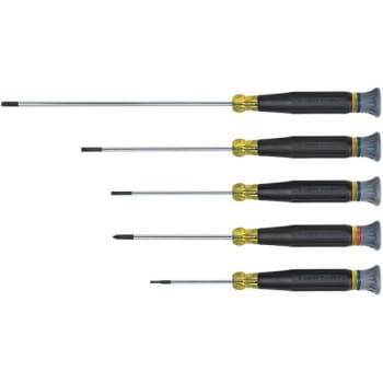 Image for Klein Tools® 5-Piece Electronics Screwdriver Set from HD Supply