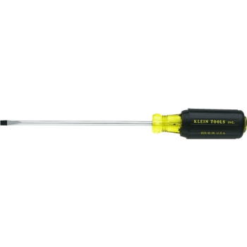 Image for Klein Tools® 3/16'' Cabinet-tip Screwdriver, 6" Round Shank, Cushion-grip Handl from HD Supply