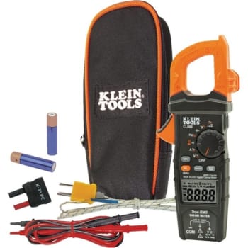 Image for Klein Tools Ac Auto-Range Trms Digital Clamp Meter from HD Supply