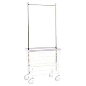 Image for R&B Wire® 28" Crossbar Wire Double Pole Rack Chrome-Plated from HD Supply