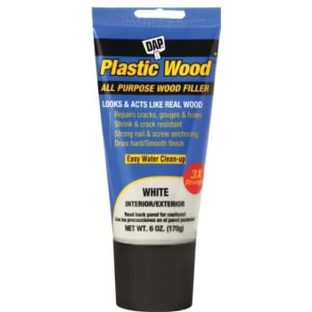 Image for Dap 6 Oz Plastic Wood Latex All-Purpose Wood Filler (White) (6-Pack) from HD Supply