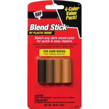 Image for DAP Dark Wood Plastic Wood Blend Stick Value Package Of 12 from HD Supply