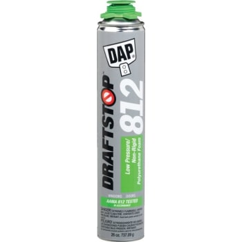Image for Dap Draftstop 26 Oz 812 White Low Pressure Window And Door Foam Package Of 12 from HD Supply