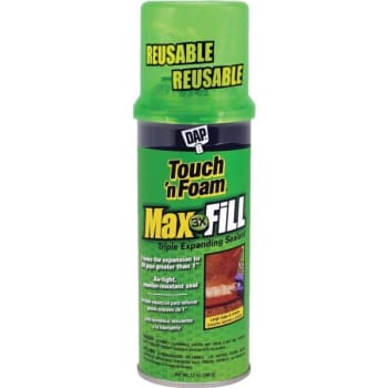 DAP Touch'n Foam 12 Oz Amber Max Fill Triple Expanding Sealant Package Of 12