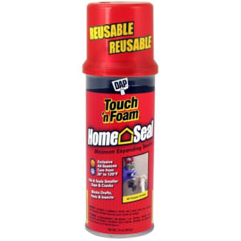 Image for Dap Touch'n Foam 12 Oz Amber Home Seal Minimum Expanding Sealant Package Of 12 from HD Supply