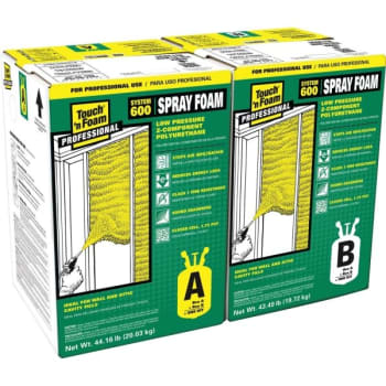 Image for DAP Touch'n Foam Two Component Spray Foam Kit 600' from HD Supply