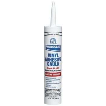 Image for DAP Phenoseal 10 Oz Translucent DoesIt All Vinyl Adhesive Caulk Package Of 12 from HD Supply