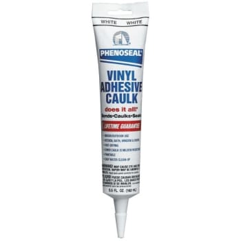 Image for DAP Phenoseal 5.5 Oz DoesIt All White Vinyl Adhesive Caulk Package Of 15 from HD Supply