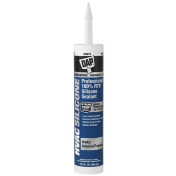 Image for DAP 10 Oz HVAC Professional RTV Silicone Sealant (White) (12-Count) from HD Supply