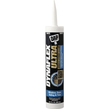 Image for DAP Dynaflex Ultra 10 Oz White Advanced Exterior Sealant Package Of 12 from HD Supply