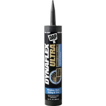 Image for DAP Dynaflex Ultra 10 Oz Iron Gray Advanced Exterior Sealant Package Of 12 from HD Supply