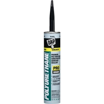 Image for DAP 10 Oz Black Premium Polyurethane Construction Sealant Package Of 12 from HD Supply