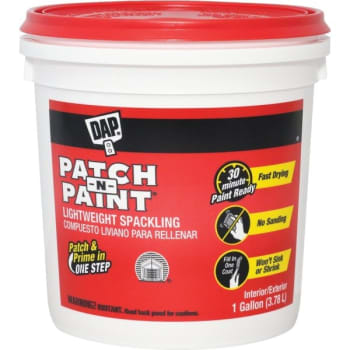 Image for DAP 1 Gallon Patch-N-Paint Lightweight Spackling (White) (2-Count) from HD Supply