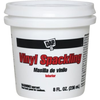 Image for Dap 8 Oz White Vinyl Spackling Package Of 12 from HD Supply