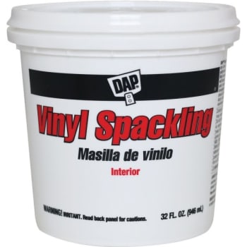 Image for DAP 32 Oz White Vinyl Spackling Package Of 6 from HD Supply
