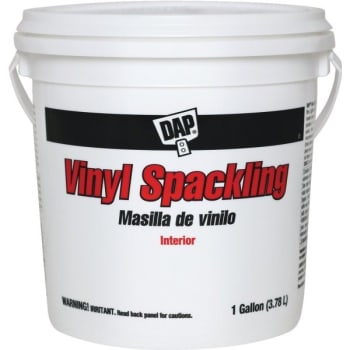 Image for DAP 128 Oz White Vinyl Spackling Package Of 2 from HD Supply