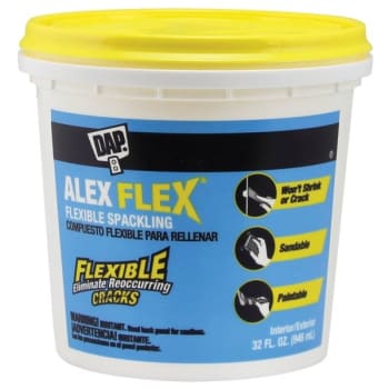 Image for DAP Alex Flex 32 Oz White Flexible Spackling Package Of 8 from HD Supply