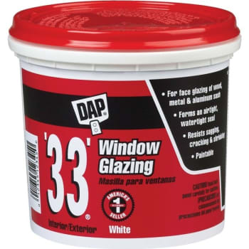 Image for Dap 1 Gallon '33' White Ready-To-Use Window Glazing (2-Pack) from HD Supply