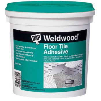 Image for DAP Weldwood 1 Qt Floor Tile Adhesive Package Of 6 from HD Supply
