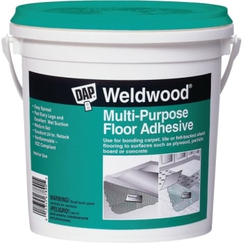 Image for DAP Weldwood 1 Gal Multi-Purpose Floor Adhesive Package of 4 from HD Supply