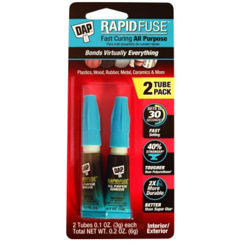 Image for DAP RapidFuse 6G All-Purpose Adhesive Package Of 2 Tube from HD Supply