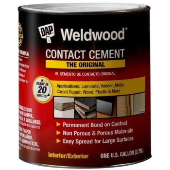 Image for Dap Weldwood 1 Gal Original Contact Cement Package Of 4 from HD Supply