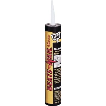 Image for Dap 28 Oz Beats The Nail All-Purpose Construction Adhesive (12-Pack) from HD Supply