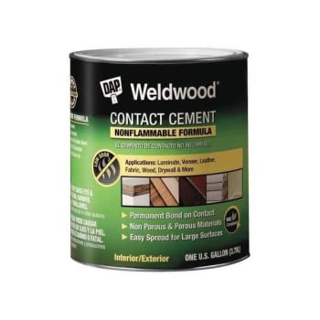 Image for DAP Weldwood 1 Gal Non-flammable Contact Cement Package of 4 from HD Supply