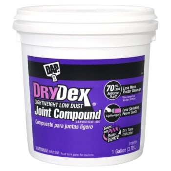 Image for DAP 1 Gallon DryDex Lightweight Low-Dust Joint Compound (2-Pack) from HD Supply