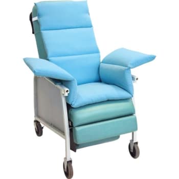 Image for NY Ortho  Geri-Chair Comfort Seat Light Blue - 18W x 47"L from HD Supply