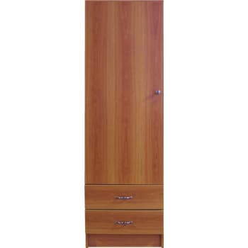 Image for Basic American Avondale Wardrobe One Door, Two Drawer Fonthill Pear from HD Supply
