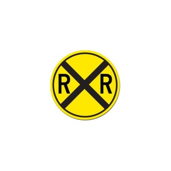 Image for "Railroad Crossing" Sign, Reflective, 30" from HD Supply