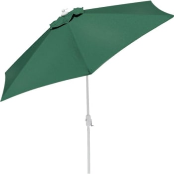 Market Umbrella, Green Acrylic, 7-1/2'