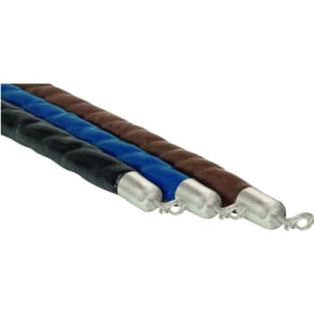 Image for Rope For Classic Stanchions, Coffee With Chrome Ends 4' from HD Supply