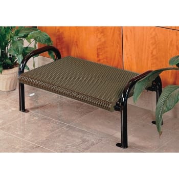 Ultrasite® Portable/Surface Mount Ultra Bench, Brown Galvanized Steel, 4'