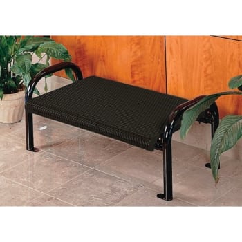 Image for Ultrasite® Portable/surface Mount Ultra Bench, Black Galvanized Steel, 4' from HD Supply